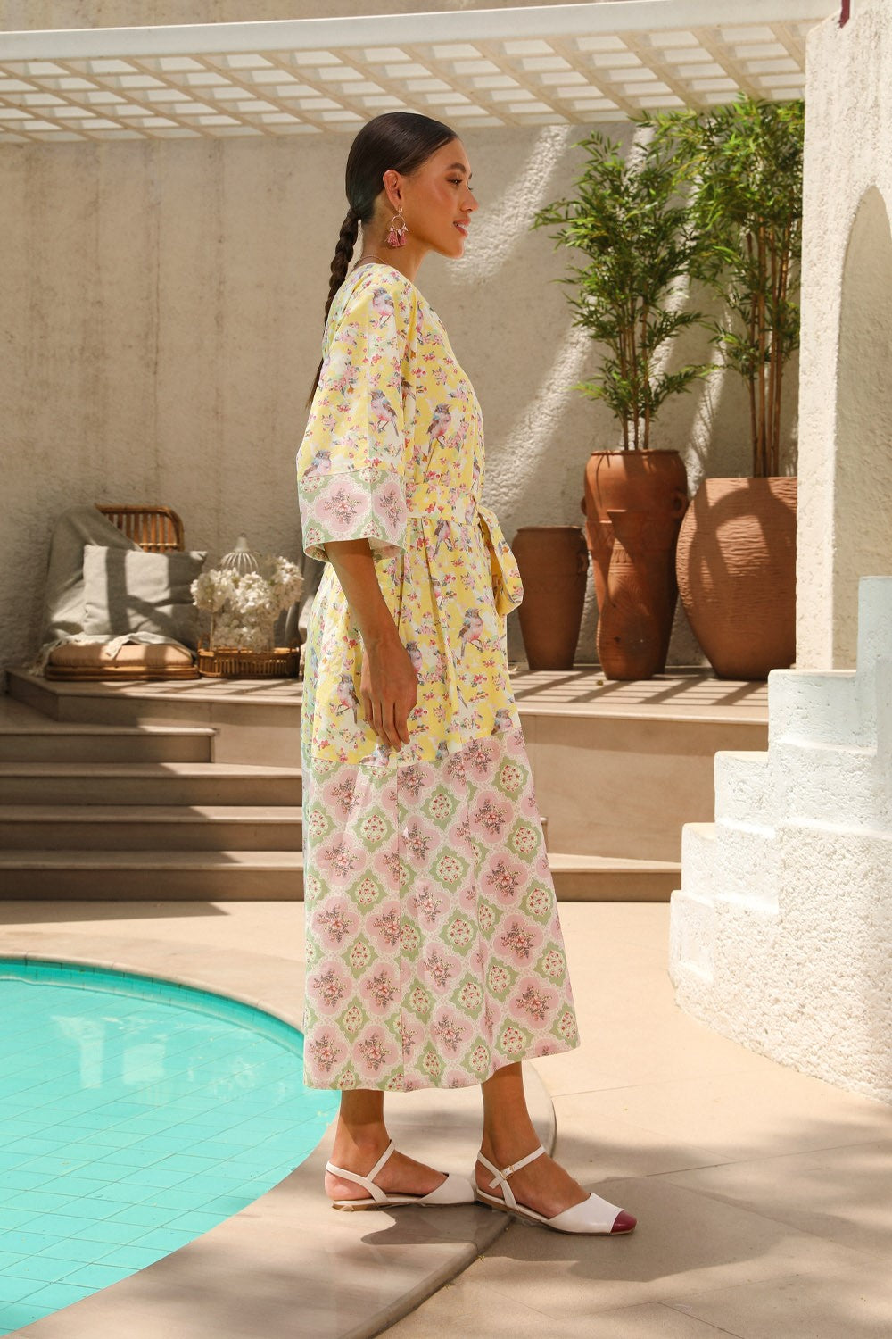 Celeste- Dress with Belt (Size L/XL)