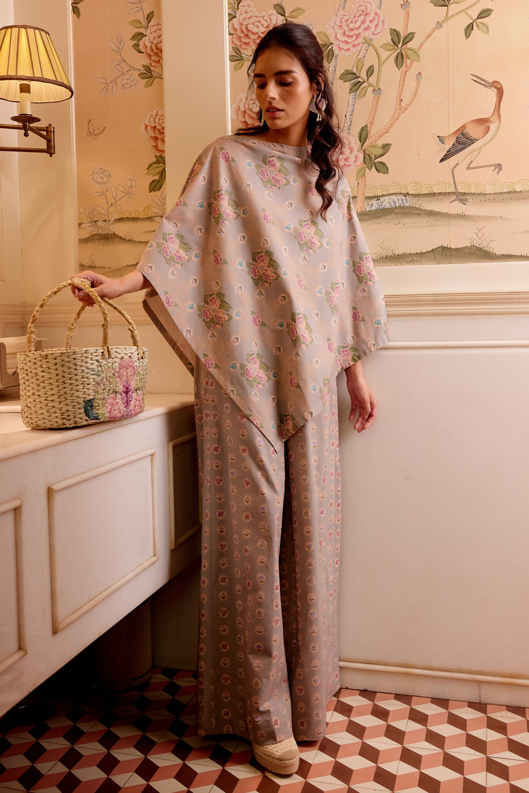 Charlene - Triangle Cape Top (Size M)