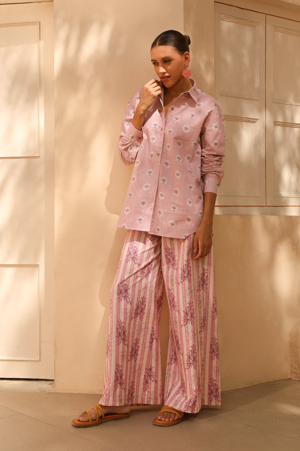 Marigold - Loose-Fit Shirt with Pants