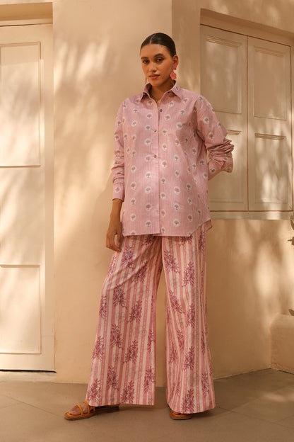 Marigold - Loose-Fit Shirt with Pants