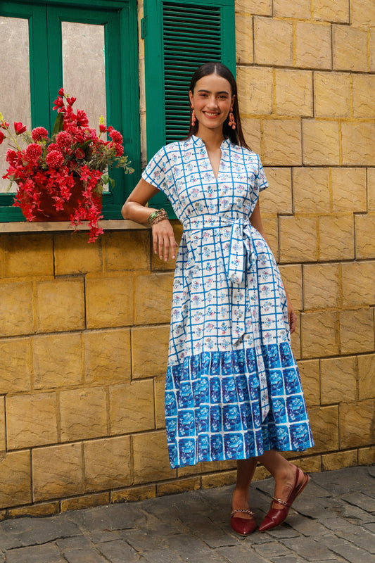 Jasmine- Dress with Belt (Size S/M)